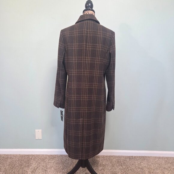 NWT Lauren Ralph Lauren Women's Wool-Blend Walker Coat Size 12 - Picture 5 of 11